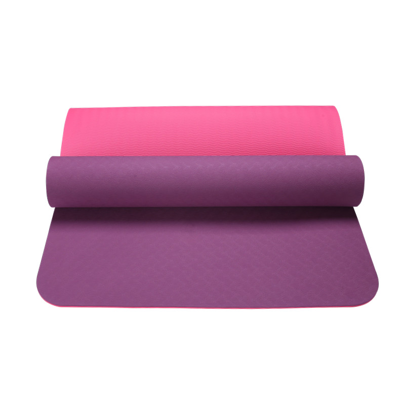 asoka eco yoga mat – violet and pink