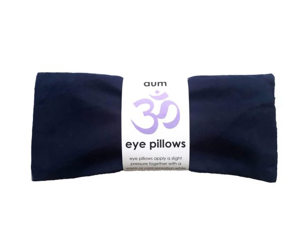 aum lavender eye pillow - blue