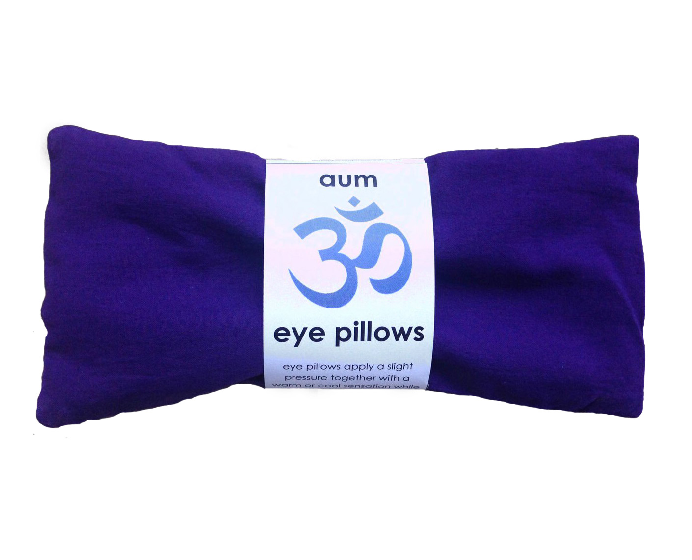 aum lavender eye pillow – violet