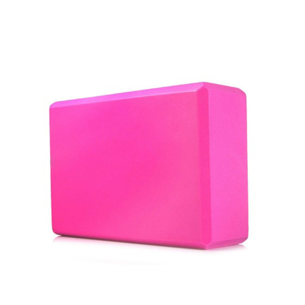 yoga block – eva foam pink