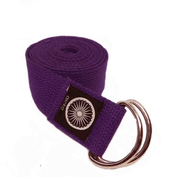 Yoga Strap Purple Web