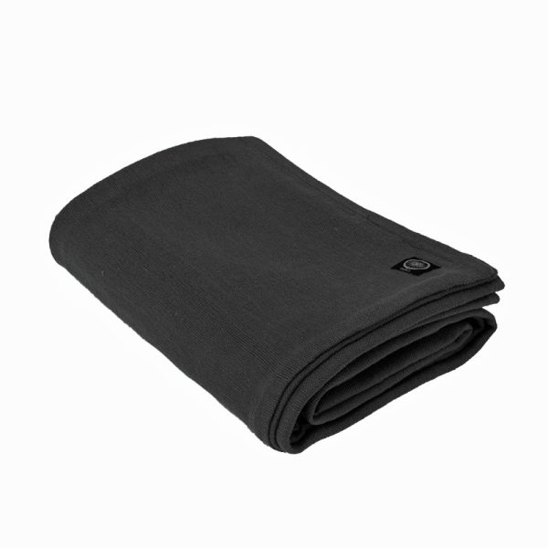 Yoga Blanket Charcoal Grey Dark