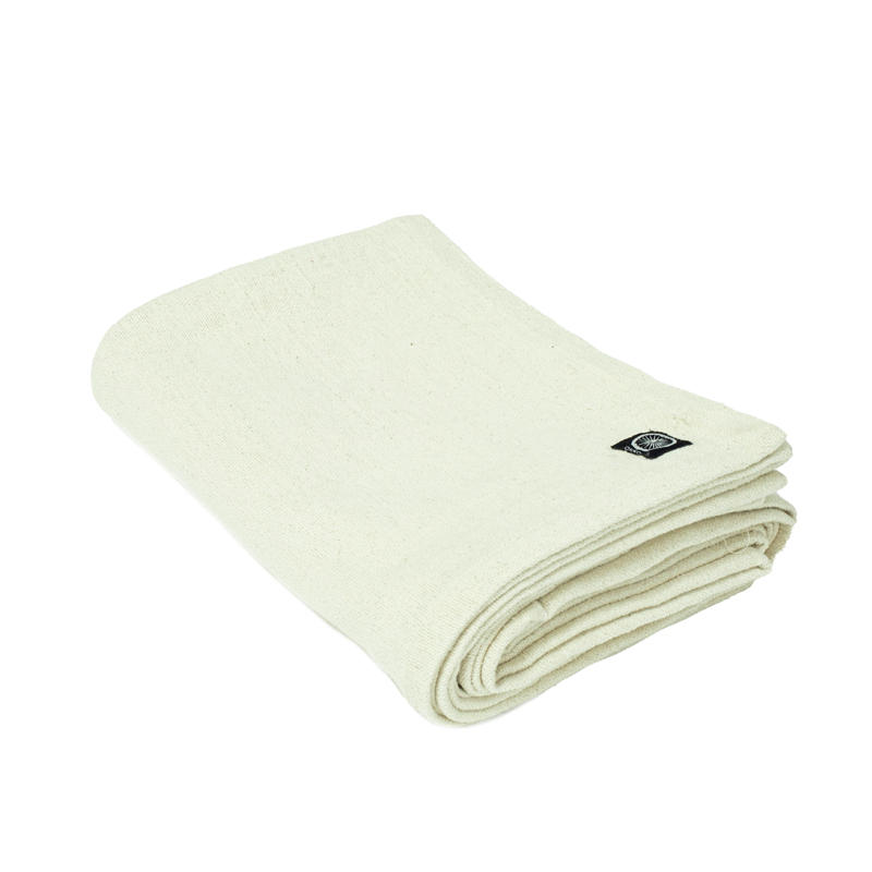 Cotton Yoga Blanket – Natural