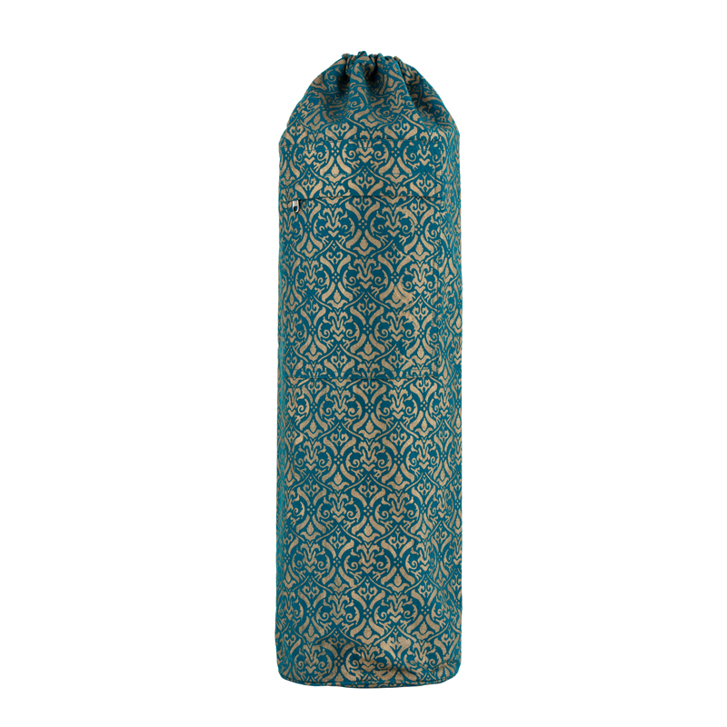 Yoga Mat Bag – Vibrant Gold Lotus