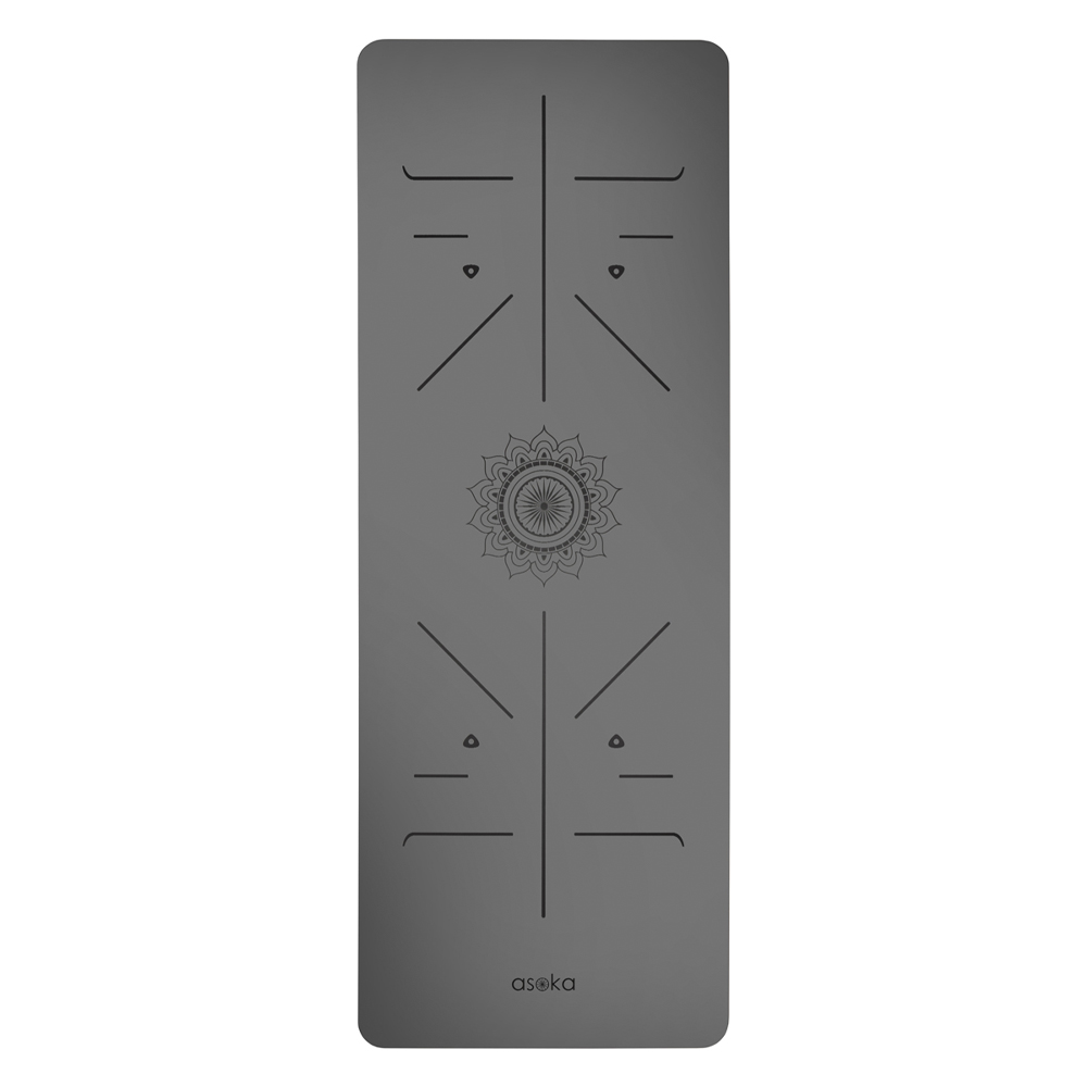 Alignment Mat Charcoal Mandala 01